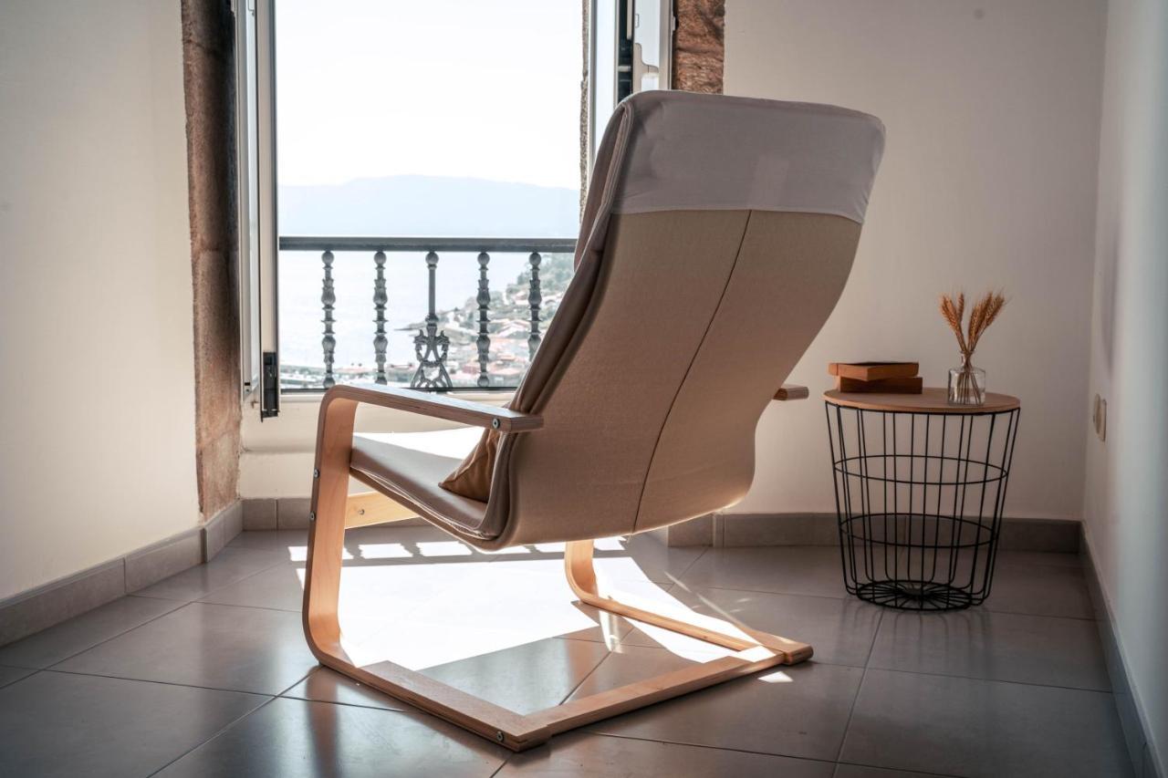Casa En Muros Con Preciosas Vistas Al Mar Εξωτερικό φωτογραφία